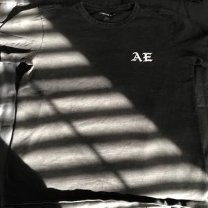 Black American eagle tee shirt. Men size M